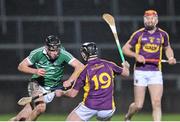 13 February 2016; Diarmaid Byrne, Limerick, in action against Eoin Moore, Wexford. Allianz Hurling League, Division 1B, Round 1, Limerick v Wexford. Gaelic Grounds, Limerick. Picture credit: Sam Barnes / SPORTSFILE