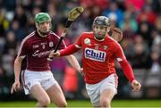 14 February 2016; Paudie O'SullEvan, Cork, in action against Adrian Tuohy, Galway. Allianz Hurling League, Division 1A, Round 1, Galway v Cork. Pearse Stadium, Galway. Picture credit: David Maher / SPORTSFILE