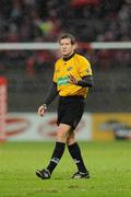 26 December 2009; Referee Alain Rolland. Celtic League, Munster v Connacht, Thomond Park, Limerick. Picture credit: Diarmuid Greene / SPORTSFILE