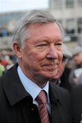 28 December 2009; The Manchester United manager Sir Alex Ferguson at the races. Leopardstown Christmas Racing Festival 2009, Leopardstown Racecourse, Dublin. Photo by Sportsfile