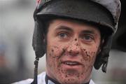 29 December 2009; Jockey Andrew McNamara after winning the Paddy Fitzpatrick Memorial Hurdle aboard Fen Game. Leopardstown Christmas Racing Festival 2009, Leopardstown Racecourse, Dublin. Picture credit: Brian Lawless / SPORTSFILE