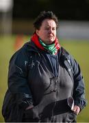 14 February 2016; Paula Cunnigham, Monaghan manager.  Lidl Ladies Football National League, Division 1,  Monaghan v Dublin. Emyvale, Co. Monaghan. Picture credit: Oliver McVeigh / SPORTSFILE