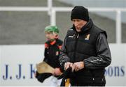 14 February 2016; Kilkenny manager Brian Cody makes his way onto the field before the game. Allianz Hurling League, Division 1A, Round 1, Waterford v Kilkenny. Walsh Park, Waterford. Picture credit: Piaras Ó Mídheach / SPORTSFILE