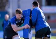 15 February 2016; Leinster's Josh van der Flier and Ben Te'o in action during squad training. Leinster Rugby Squad Training. Donnybrook Stadium, Donnybrook, Dublin. Picture credit: Matt Browne / SPORTSFILE