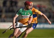 14 February 2016; Conor Doughan, Offaly. Allianz Hurling League, Division 1B, Round 1, Clare v Offaly. Cusack Park, Ennis, Co. Clare. Picture credit: Ray McManus / SPORTSFILE