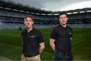 16 February 2016; In attendance at the launch of the 2016 EirGrid GAA Football U21 All-Ireland Championship launch today are  EirGrid GAA Football U21 All-Ireland Championship ambassadors Trevor Giles, former Meath footballer, left, and Sean Cavanagh, Tyrone footballer. Croke Park, Dublin. Picture credit: Stephen McCarthy / SPORTSFILE