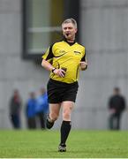 16 February 2016; Referee Barry Kelly. Independent.ie HE GAA Fitzgibbon Cup Quarter-Final, Mary Immaculate College Limerick v Galway Mayo Institute of Technology. MICL Grounds, Limerick. Picture credit: Diarmuid Greene / SPORTSFILE