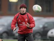 12 January 2010; Ulster's Paddy Wallace in action during squad training ahead of their Heineken Cup game against Edinburgh on Friday night. Ashfield Boys School, Belfast, Co. Antrim. Picture credit: Oliver McVeigh / SPORTSFILE