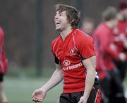12 January 2010; Ulster's Isaac Boss during squad training ahead of their Heineken Cup game against Edinburgh on Friday night. Ashfield Boys School, Belfast, Co. Antrim. Picture credit: Oliver McVeigh / SPORTSFILE