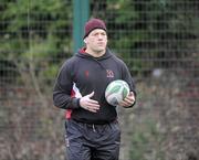 12 January 2010; Ulster's BT Botha in action during squad training ahead of their Heineken Cup game against Edinburgh on Friday night. Ashfield Boys School, Belfast, Co. Antrim. Picture credit: Oliver McVeigh / SPORTSFILE