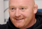 12 January 2010; Leinster's Bernard Jackman speaking during a press conference ahead of their Heineken Cup game against Brive on Saturday. David Lloyd Riverview, Clonskeagh, Dublin. Photo by Sportsfile