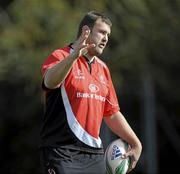 5 October 2009; Ulster assistants forward coach Jeremy Davidson during squad training ahead of their Heineken Cup game against Bath. Newforge Country Club, Belfast, Co. Antrim. Picture credit: Oliver McVeigh / SPORTSFILE