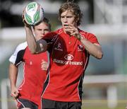5 October 2009; Ulster's Andrew Trimble in action during squad training ahead of their Heineken Cup game against Bath. Newforge Country Club, Belfast, Co. Antrim. Picture credit: Oliver McVeigh / SPORTSFILE