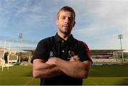 17 February 2016; Ulster's Paul Marshall after a press conference. Kingspan Stadium, Ravenhill Park, Belfast, Co. Antrim. Picture credit: Oliver McVeigh / SPORTSFILE