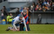 14 February 2016; Austin Gleeson, Waterford, is treated for an injury. Allianz Hurling League, Division 1A, Round 1, Waterford v Kilkenny. Walsh Park, Waterford. Picture credit: Piaras Ó Mídheach / SPORTSFILE