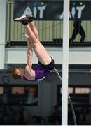 17 February 2016; Shawn Barber of Canada competes in the men's pole vault event at the AIT International Athletics Grand Prix. Athlone Institute of Technology International Arena, Athlone, Co. Westmeath. Picture credit: Stephen McCarthy / SPORTSFILE