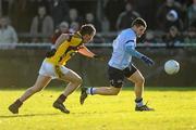 17 January 2010; Kevin McManamon, Dublin, in action against David Walsh, Wexford. O'Byrne Cup, First Round, Dublin v Wexford. Parnell Park, Dublin. Picture credit: Stephen McCarthy / SPORTSFILE