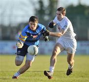17 January 2010; Ciaran Lyng, UCD, in action against Gary White, Kildare. O'Byrne Cup, First Round, Kildare v UCD, St. Conleth's Park, Newbridge, Co. Kildare. Picture credit: Barry Cregg / SPORTSFILE