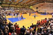 17 January 2010; A general view of full house which was in attendance to watch the game between UCC Demons and Neptune. 2010 Basketball Ireland Men's SuperLeague National Cup Semi-Final, UCC Demons v Neptune, Neptune Stadium, Cork. Picture credit: Brendan Moran / SPORTSFILE