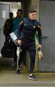 21 February 2016; Wexford's Lee Chinn arrives ahead of the game. Allianz Hurling League, Division 1B, Round 2, Wexford v Clare. Innovate Wexford Park, Wexford. Picture credit: Piaras Ó Mídheach / SPORTSFILE