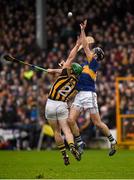 21 February 2016; John McGrath, Tipperary, in action against Paul Murphy, Kilkenny. Allianz Hurling League, Division 1A, Round 2, Kilkenny v Tipperary, Nowlan Park, Kilkenny. Picture credit: Ray McManus / SPORTSFILE