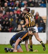 21 February 2016; Kevin Kelly, Kilkenny, celebrates after scoring a goal in the 67th minute. Allianz Hurling League, Division 1A, Round 2, Kilkenny v Tipperary, Nowlan Park, Kilkenny. Picture credit: Ray McManus / SPORTSFILE