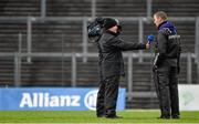21 February 2016; Kerry manager Ciaran Carey is interviewed by RTE television after the game. Allianz Hurling League, Division 1B, Round 2, Kerry v Limerick, Fitzgerald Stadium, Killarney, Co. Kerry. Picture credit: Brendan Moran / SPORTSFILE