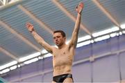 15 November 2014; Oliver Dingley, Shamrock Diving Club, during the National Diving Championships. Swim Ireland National Diving Championships. National Aquatic Centre, Dublin. Picture credit: Brendan Moran / SPORTSFILE