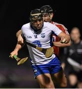 20 February 2016; Jake Dillon, Waterford, in action against Colm Spillane, Cork. Allianz Hurling League, Division 1A, Round 2, Cork v Waterford, Páirc Ui Rinn, Cork. Picture credit: Brendan Moran / SPORTSFILE