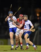 20 February 2016; Lorcan McLoughlin, Cork, in action against Michael Walsh, Waterford. Allianz Hurling League, Division 1A, Round 2, Cork v Waterford, Páirc Ui Rinn, Cork. Picture credit: Brendan Moran / SPORTSFILE