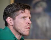 23 February 2016; Ireland forwards coach Simon Easterby during a press conference. Carton House, Maynooth, Co. Kildare. Picture credit: David Maher / SPORTSFILE