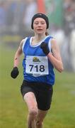 23 January 2010; Megan Morrissey, Thomastown AC, in action during the Under 15 Girls Race. Antrim IAAF International Cross Country. Greenmount Campus, Belfast, Co. Antrim. Picture credit: Oliver McVeigh / SPORTSFILE
