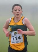 23 January 2010; Louise Mulvaney, North Leitrim AC, in action during the Under 15 Girls Race. Antrim IAAF International Cross Country. Greenmount Campus, Belfast, Co. Antrim. Picture credit: Oliver McVeigh / SPORTSFILE