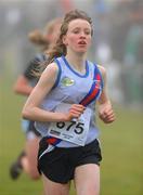 23 January 2010; Claire McCarthy, Dundrum South Dublin AC, in action during the Under 15 Girls Race. Antrim IAAF International Cross Country. Greenmount Campus, Belfast, Co. Antrim. Picture credit: Oliver McVeigh / SPORTSFILE