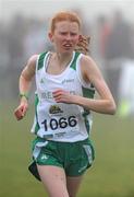 23 January 2010; Kate Veale, West Waterford AC, in action during the Under 17 Girls Race. Antrim IAAF International Cross Country. Greenmount Campus, Belfast, Co. Antrim. Picture credit: Oliver McVeigh / SPORTSFILE
