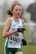 23 January 2010; Ciara Hewson, Mullingar Harriers AC, in action during the Under 17 Girls Race. Antrim IAAF International Cross Country. Greenmount Campus, Belfast, Co. Antrim. Picture credit: Oliver McVeigh / SPORTSFILE