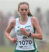23 January 2010; Aoife Keyes, Templeogue AC, in action during the Under 17 Girls Race. Antrim IAAF International Cross Country. Greenmount Campus, Belfast, Co. Antrim. Picture credit: Oliver McVeigh / SPORTSFILE