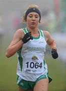 23 January 2010; Amy O'Donoghue, Limerick Emerald AC, in action during the Under 17 Girls Race. Antrim IAAF International Cross Country. Greenmount Campus, Belfast, Co. Antrim. Picture credit: Oliver McVeigh / SPORTSFILE
