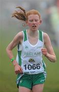 23 January 2010; Kate Veale, West Waterford AC, in action during the Under 17 Girls Race. Antrim IAAF International Cross Country. Greenmount Campus, Belfast, Co. Antrim. Picture credit: Oliver McVeigh / SPORTSFILE