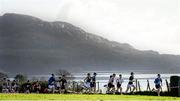 23 February 2016; A general view during the Minor Boys race at the GloHealth Connacht Schools' Cross Country Championships. Calry Community Park, Sligo. Picture credit: Ramsey Cardy / SPORTSFILE