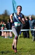 23 February 2016; Ruth Moran, SH Westport, competing in the Minor Girls at the GloHealth Connacht Schools' Cross Country Championships. Calry Community Park, Sligo. Picture credit: Ramsey Cardy / SPORTSFILE
