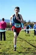 23 February 2016; Thomas Devaney, St Gerards College, Castlebar, competing in the Junior Boys at the GloHealth Connacht Schools' Cross Country Championships. Calry Community Park, Sligo. Picture credit: Ramsey Cardy / SPORTSFILE
