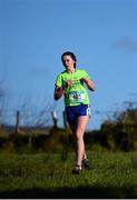 23 February 2016; Maeve Dernan, Mercy, Roscommon,  competing in the Intermediate Girls at the GloHealth Connacht Schools' Cross Country Championships. Calry Community Park, Sligo. Picture credit: Ramsey Cardy / SPORTSFILE