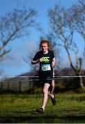 23 February 2016; Shauna Redmond, St Josepsh Castlebar, competing in the Intermediate Girls at the GloHealth Connacht Schools' Cross Country Championships. Calry Community Park, Sligo. Picture credit: Ramsey Cardy / SPORTSFILE
