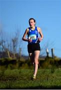 23 February 2016; Alannah Duffy, Ballinrobe C.S, competing in the Intermediate Girls at the GloHealth Connacht Schools' Cross Country Championships. Calry Community Park, Sligo. Picture credit: Ramsey Cardy / SPORTSFILE