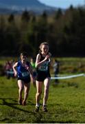 23 February 2016; Aoife King, Presentation College, Headford, competing in the Intermediate Girls at the GloHealth Connacht Schools' Cross Country Championships. Calry Community Park, Sligo. Picture credit: Ramsey Cardy / SPORTSFILE