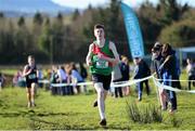 23 February 2016; Shane Ryall, Rice College, Westport, competing in the Intermediate Boys at the GloHealth Connacht Schools' Cross Country Championships. Calry Community Park, Sligo. Picture credit: Ramsey Cardy / SPORTSFILE