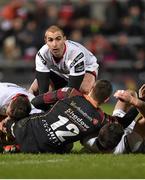5 February 2016; Ruan Pienaar, Ulster. Guinness PRO12, Round 12, Refixture, Ulster v Newport Gwent Dragons, Kingspan Stadium, Ravenhill Park, Belfast, Co. Antrim. Picture credit: Oliver McVeigh / SPORTSFILE