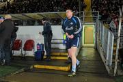 27 January 2010; Éamon Fennell, Dublin, makes his way out onto the field before the start of the game. O'Byrne Cup Quarter-Final replay, Meath v Dublin, Pairc Tailteann, Navan, Co. Meath. Photo by Sportsfile