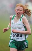 23 January 2010; Kate Veale, West Waterford AC, in action during the Under 17 Girls race, Antrim IAAF International Cross Country. Greenmount Campus, Belfast, Co. Antrim. Picture credit: Oliver McVeigh / SPORTSFILE